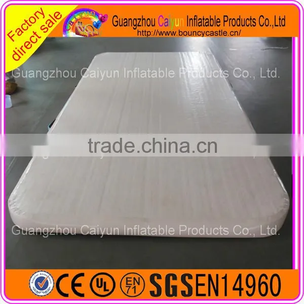 White Gymnastic Training Inflatable Air Track For Sale photo-2
