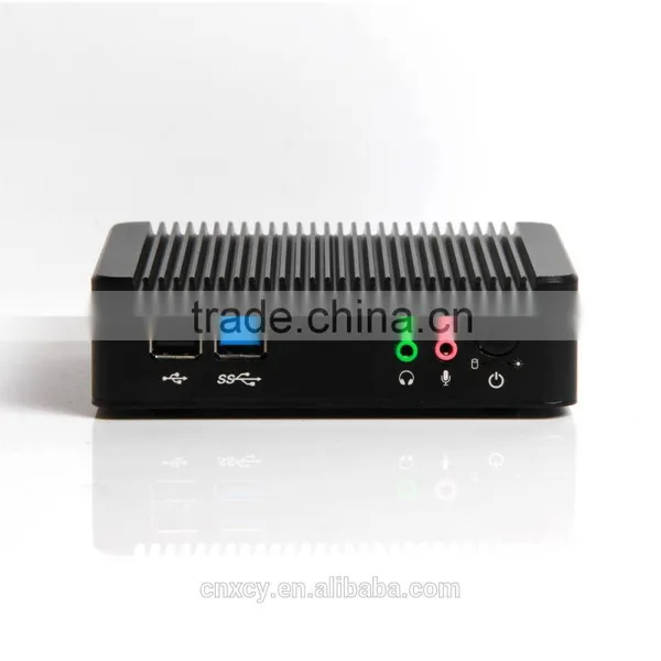 Fanless Computer Box PC Office Fanless Mini pc Quad Core Desktop PC Intel J1900 Mini pc 2g Ram 128g SSD photo-6