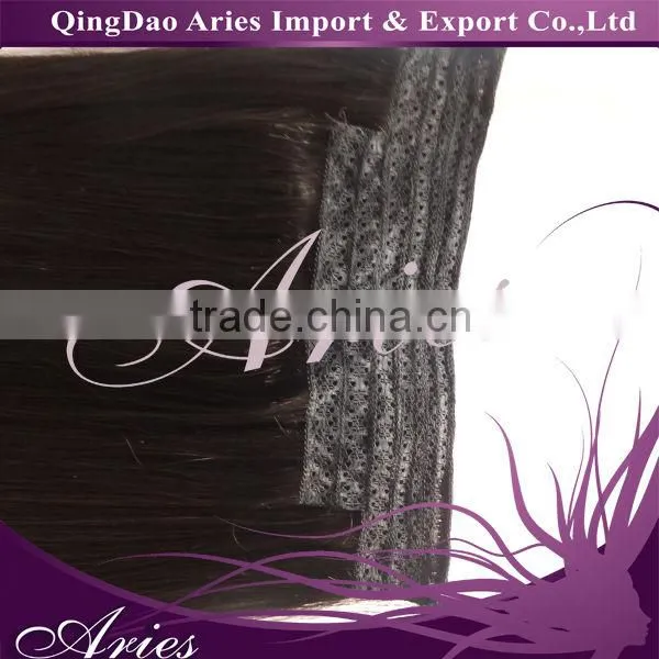 Popular New Style Flip in Hair Extension Easy to Wear Easy to Dye 100% Virgin Cambodian Hair