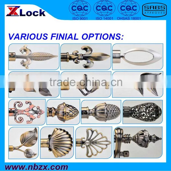 Decorative Pineapple Finial Curtain Rod/curtain Pole/curtain Dowel (9028H1L1) photo-4