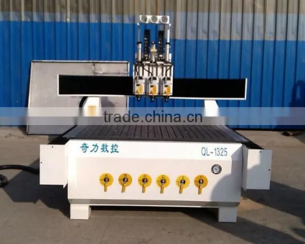 QL-M25 China Good Machinery Double Head 1325 Multi Function Digital Router for Wood Price photo-6