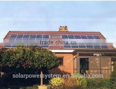 2014 New Design!!! Manufacturer Mounting Home Use Easy Installed BPS5000W Solar System for Home photo-6