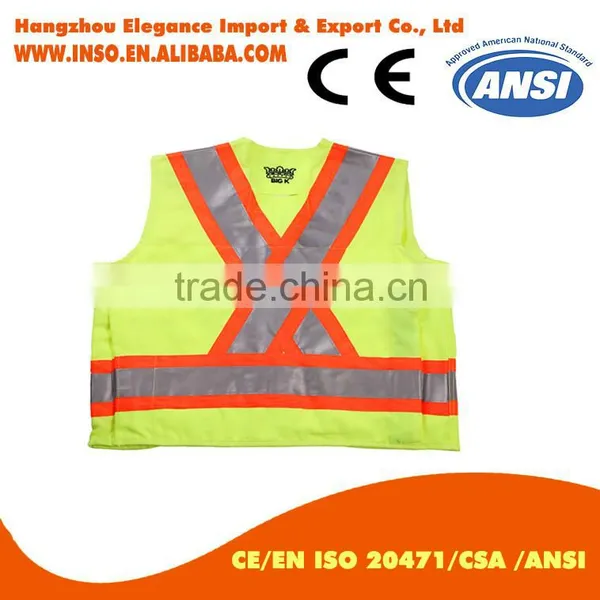 High Quality Reflective Safety Clothing Wholesale Price Cheap Safety Vest Details photo-4