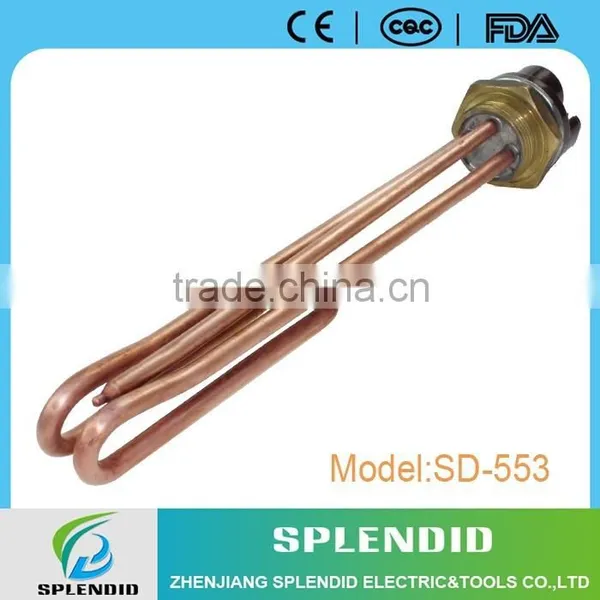 High Quality Heating Boiler Copper Immersion Heater Element Supplier's Choice photo-4