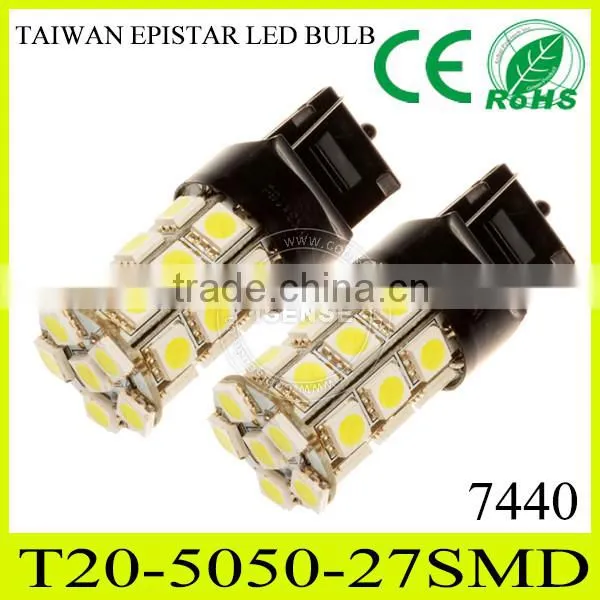 Car Led Bulb T20 7440 Led Bulb Lamp 5050 Smd Led Super Bright photo-3
