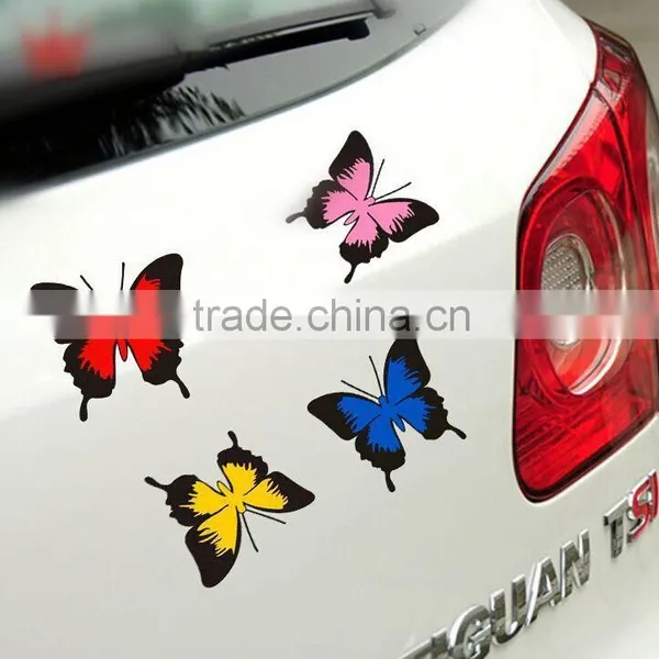 Hottest Sell Custom Outdoor Magnetic Bumper Stickers Die Cut Vinyl,UV Protected Removable Funny Car Stickers ---DH20369