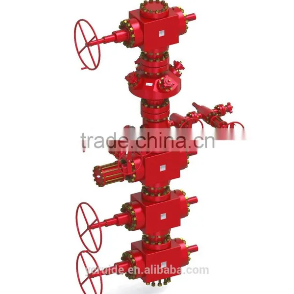 API 6A Wellhead & X-mas Tree for Oil and Gas Well,Wellhead Production Tree,Oil Christmas Tree