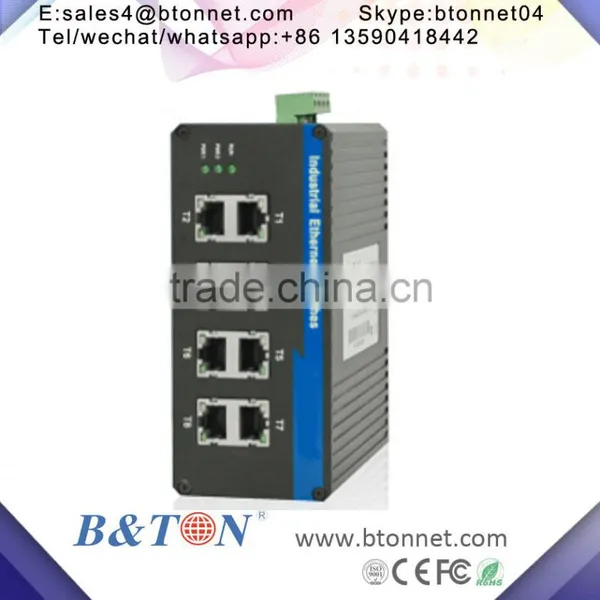 Products 10-Port 10/100/1000Base-T + 2 (100M/1G) SFP L2 Plus Managed Industrial POE Switch photo-2