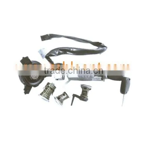 Ignition key set for peugeot 206,5pcs/set