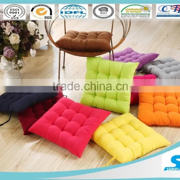 100%cotton 3D Microfiber Fill Hand Made Chair Pad photo-2