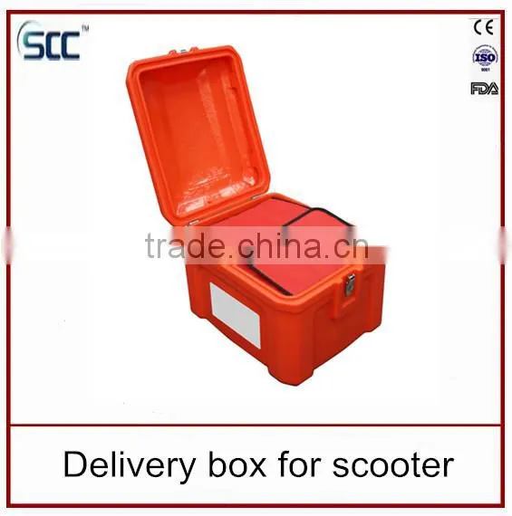 LLDPE Plastic Delivery Box for Scooter, Insulated Delivery Box for Food ( SCC Manufacturer ) photo-3