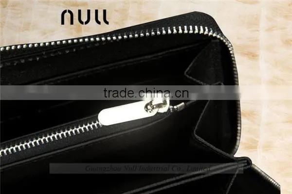 Durable Canvas Leather Zipper Card Holder Wallet for Men photo-6