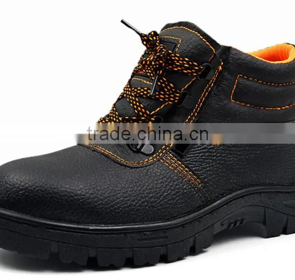 Cheap Steel Toe Protection Industrial Leather Safety Shoe (SS-009)