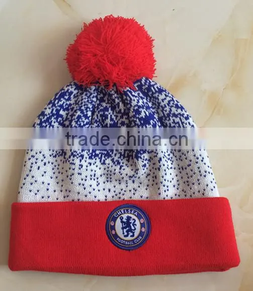 Popular Fashion Pom Pom Winter Knitted Hat