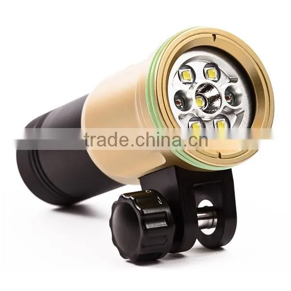 Wholesale Price Underwater Waterproof Torch For Diving Photo / Video photo-4