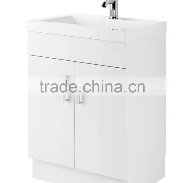Australia Standard MDF Vanity Cabinet With Polymarble Basin photo-4