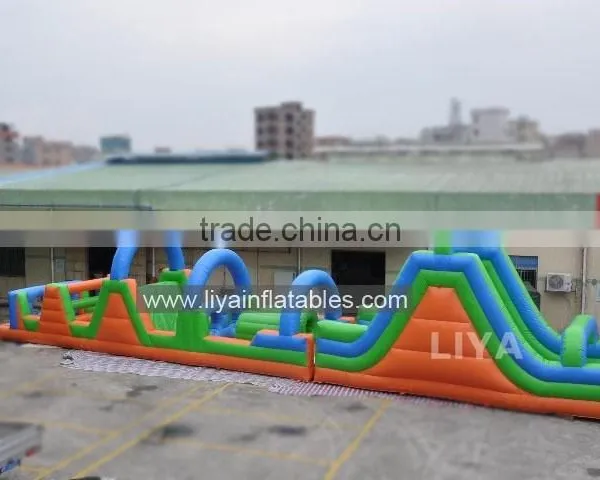 2016 Hot Sale Giant Inflatable Obstacle Course Game Equipment for Children and Adult photo-3
