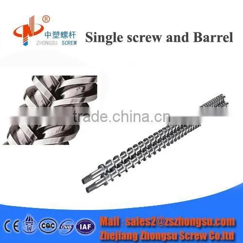 Plastic Parallel Twin Screw PVC Extruder Barrel for Film Blowing photo-4