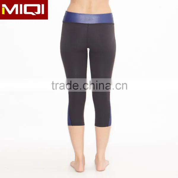 Private Rable Yoga Gym Wear Women Tights Capris Wicking Super Soft Running Pants photo-5