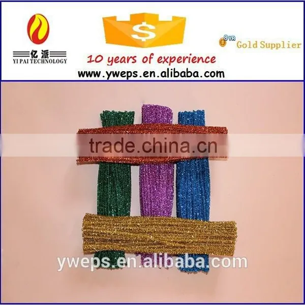 Wholesale Colourful Folding Chenille Stems for Diy, Curly Chenille Stem