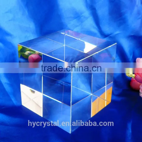 Cheap Square Good Clear Crystal Glass Block on Hot Sale photo-4