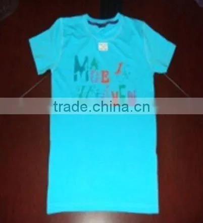 Light Blue Color Mens T-Shirt