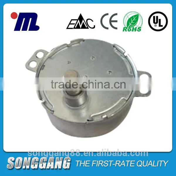 Christmas Wheel Motor AC 220V 5-6RPM Free Synchronous Motor 4 Watt With Double Black Line
