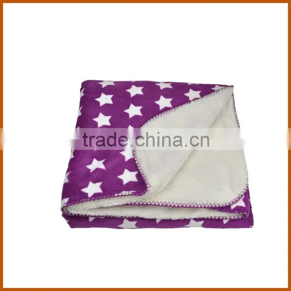 Fashion China New 2Ply Berber Fleece Pillow Blanket photo-2