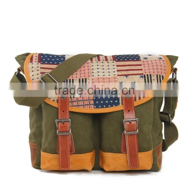 New Canvas Casual Messenger Bag Single Shoulder Casual Messenger Canvas Bag photo-2