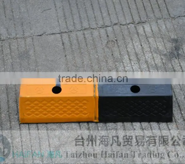 Best Price Rubber Stopper/wheel Stopper for Car Parking Safety/Competitive Price and High Quality Wheel Stopper photo-2