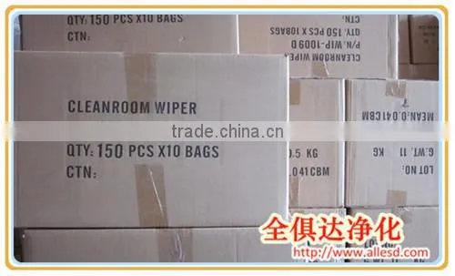 M-3 Type Laser Cut 100% Polyester Cleanroom Wiper for Industrial Use photo-6