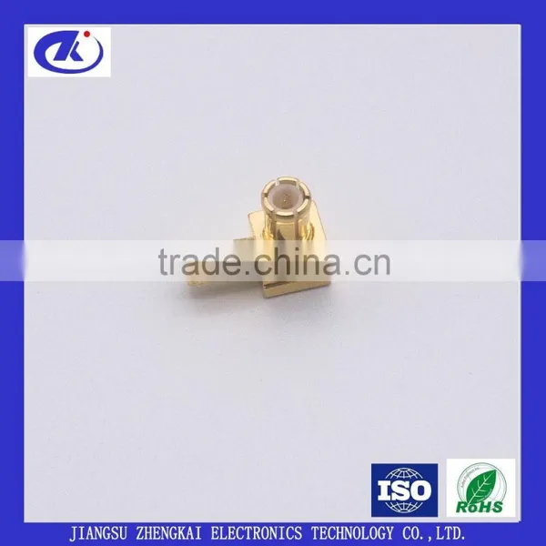 RF Coaxial MCX Crimp Male Right Angle Connector photo-2