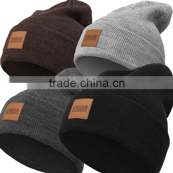 Design Your Own Custom Patch Winter Beanies Hat photo-2