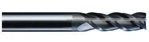 PLC coated graphite working End Mill Cutter