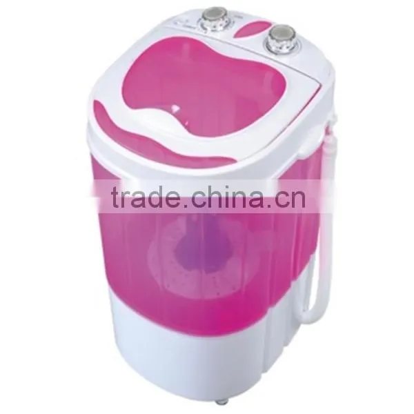 Plastic Top Load Washing Clothes Machine Mini Semi-automatic Washer photo-3