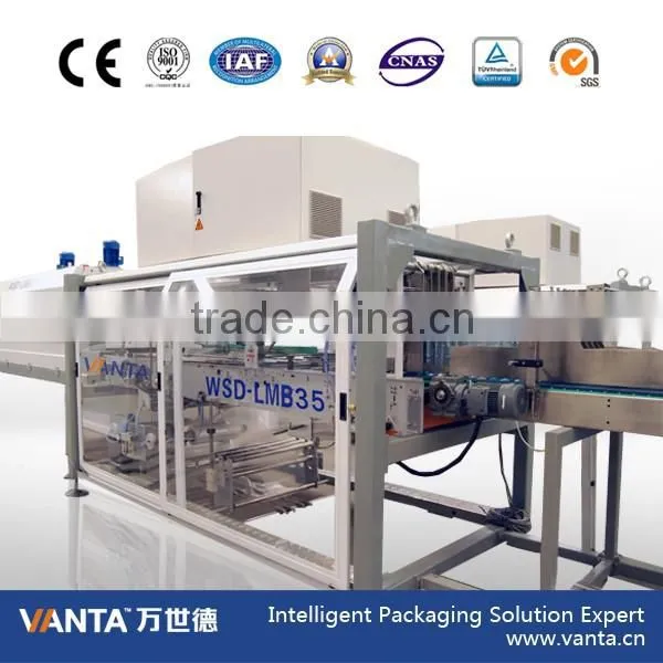 LMB35T Shrink Wrapper with Tray Auto Folding System (35 packs/min.)