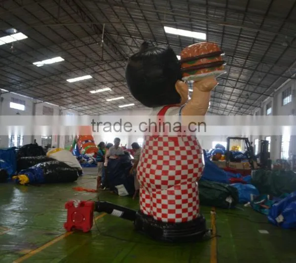 SUNJOY 2016 Hot-selling Inflatable Cartoon Characters Advertisement Cartoon for Restaurant photo-6