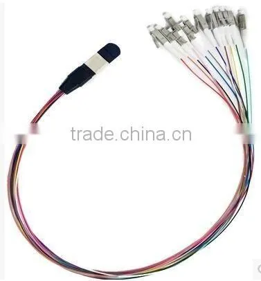 12 Cores Fun-out Type SM Mpo-lc Fiber Optical Patch Cord photo-2