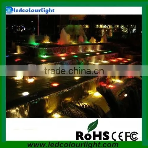 Hight Quality IP68 Aluminum Body DMX LED RGB Underwater Light 9w photo-4