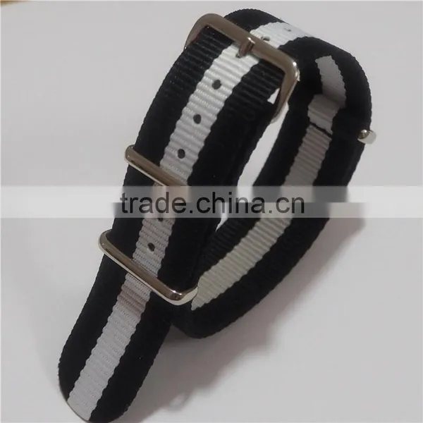 Free Sample Adjustable Nato Nylon Watch Strap 20mm photo-4