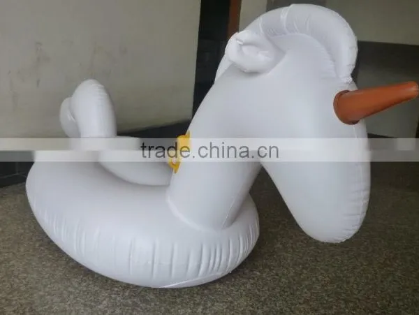 Cutomised Eco Friendly Giant Pvc Inflatable Unicorn Rider for Water Playing , Sports Animal Floating Rider photo-3