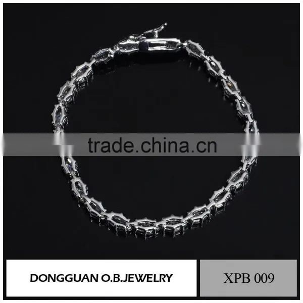 Chain Link Bracelet Wholesale Handmade Jewelry Natural Stones /Silver Gemstone Bracelet photo-4