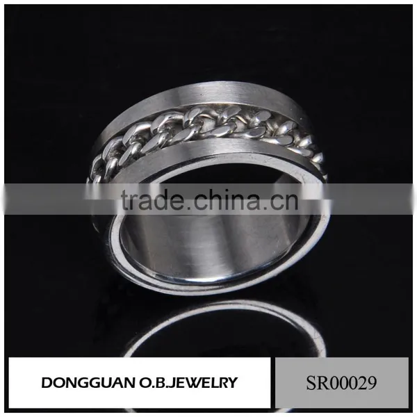 Stainless Steel Mens Ring /Fashion Gay Men Ring Jewelry photo-5