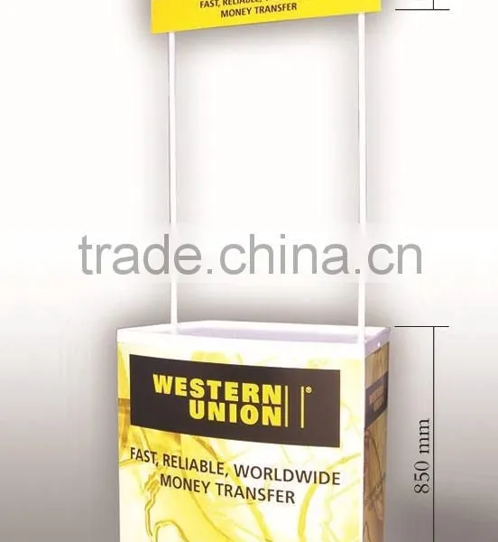 PVC Plastic Promotion Table Sales Counter photo-2