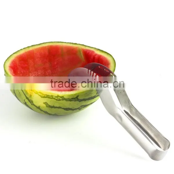 Hot selling stainless steel Watermelon corer slicer safe use for children