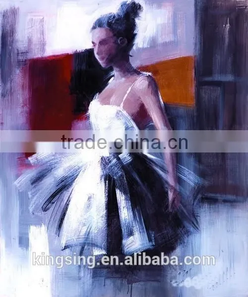 Abstract People Pictures Modern Handmade Canvas Paintings 43544 photo-5