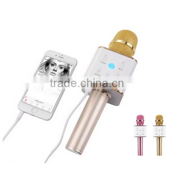 KTV Bluetooth Microphone Wireless K068 q7 Mini Karaoke Player photo-3