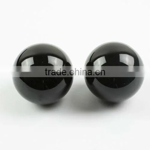 SL72536 Black Onyx Agate Sphere Ball
