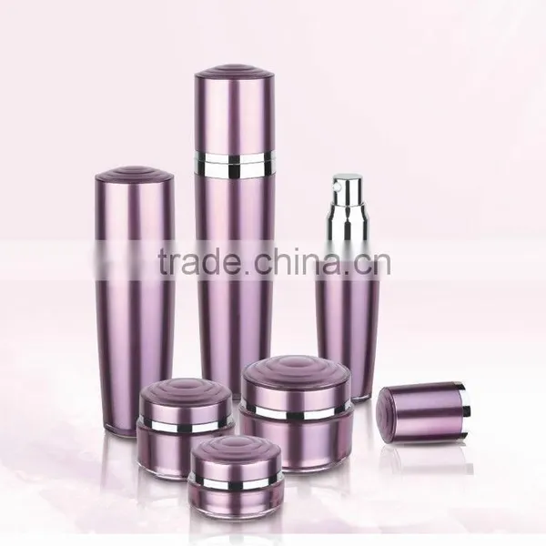 Acrylic Cosmetic Container for Packaging, Plastic Lotion Bottle and Jar