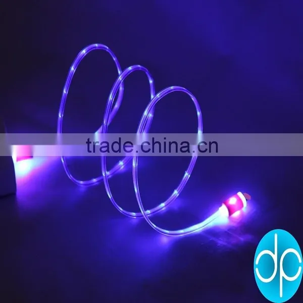 New Products 2016 Flashing LED Light Micro Usb Cable for Phones photo-4
